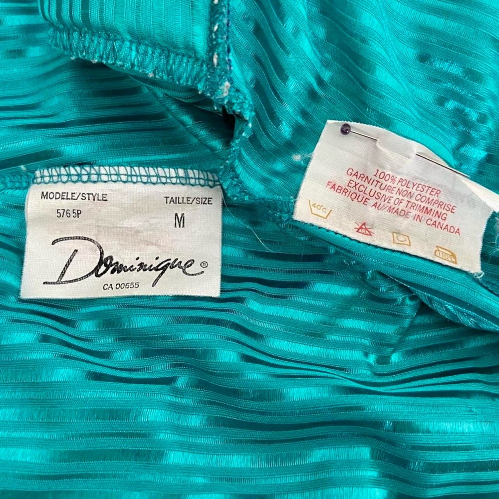 Dominique Vibrant Turquoise Robe - Picture 4 of 8